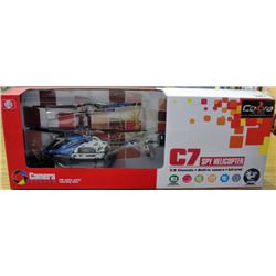 One Cobra C7 radio controlled spy helicopter