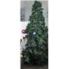 Image 1 : Approx 9F tall lighted christmas tree