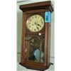 Image 1 : Antique oak cased wall clock