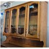 Image 1 : Oak buffet and hutch