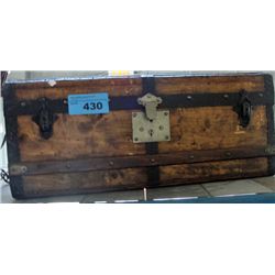 Antique steamer trunk