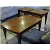 Image 1 : 3pc coffee and end table set