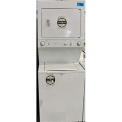 Kenmore white stacking washer and dryer