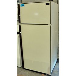 Kenmore almond 2 door fridge