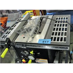 Propulse table saw