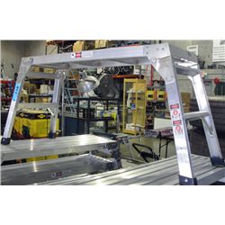 Aluminum scaffold ladder