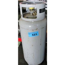 Propane operated equipment tank