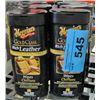 Image 1 : 6 containers of leather cleaner wipes
