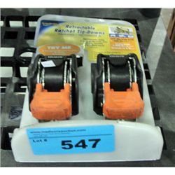 Rachet tie down set