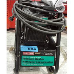 Craftsman pressure washer
