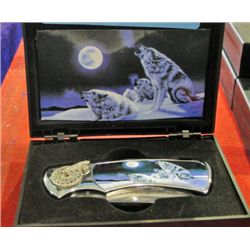Brand new lock blade pocket knife