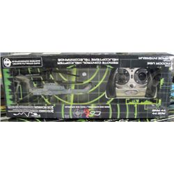 One Cobra remote control helicopter