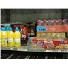 Image 1 : Shelf lot of assorted beverages and snack foods