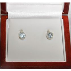 New Ruby and Diamond earrings