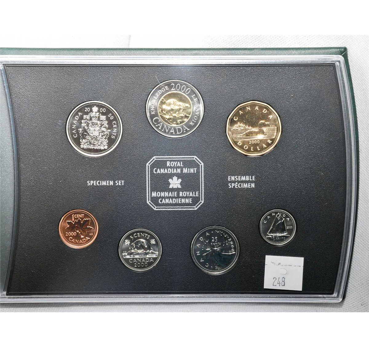 2000 Royal canadian mint specimen coin set