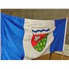 Image 1 : Provincial flag with pole and stand