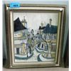 Image 1 : Framed original oil on canvas painting signed