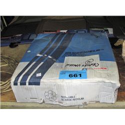 One box of blue sheild welding wire