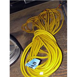 Heavy guage yellow extention cord