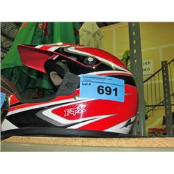 Fox motorcross/ BMX racing helmet