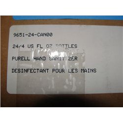 One box of purell hand sanatizer