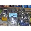 Image 1 : 5 glass candy jars and contents