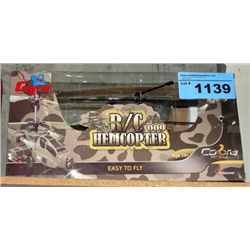 Cobra military radio controlled helicopter