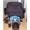 Image 1 : Cannon SLR digital camera with bag