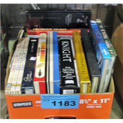 Box of assorted collectors books