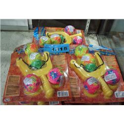 Lot of 8 water bomb soak and fling back yard toys