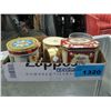 Image 1 : Box of assorted collectors tins