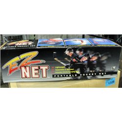 One case of 4 brand new EZ net portable hockey