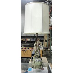 Ceramic figural table lamp