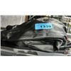 Image 1 : 2pc black leather pants and jacket set