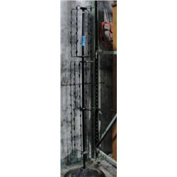 Store clip display rack