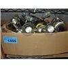 Image 1 : 2 boxes of chrome light fixtures