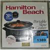 Image 1 : Hamilton beach portable slow cooker