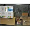 Image 1 : Shelf lot of ice cream cones, waffle cones, cheese