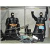 Image 1 : 2 batman action figures and radio controlled