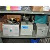 Image 1 : Shelf lot of misc house hold items