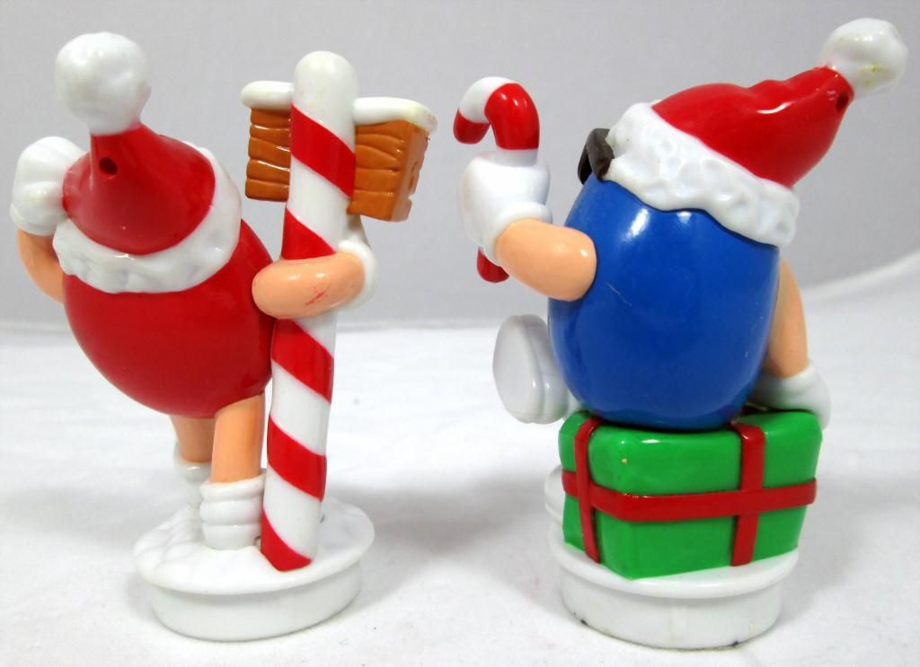 M&M Dispenser And Collectible Figures