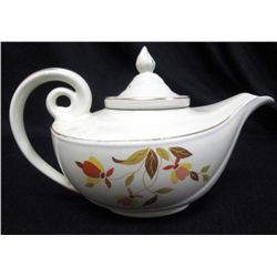 Hall Autumn Leaf Alladin Teapot