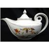 Image 2 : Hall Autumn Leaf Alladin Teapot