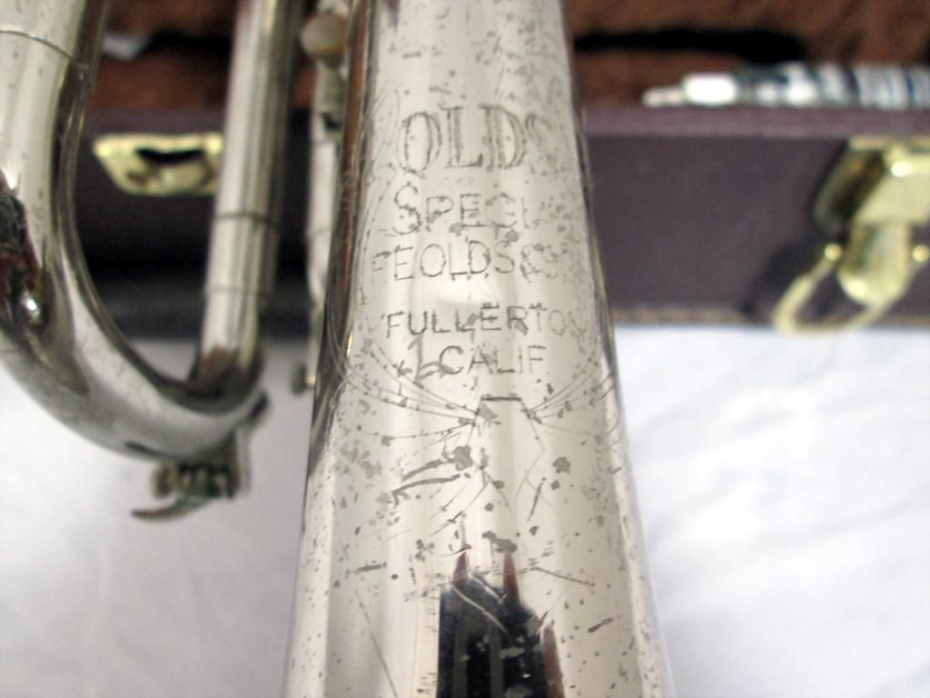 F.E. Olds & Sons "Special" Trumpet Complete W/Case