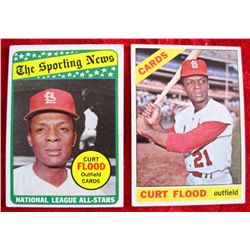 curt flood baseball card curt flood baseball card