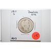 Image 1 : 1911-S Barber Quarter; AG3; EST. $8-15