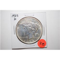 1923-D Peace $1; EST. $30-60