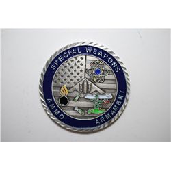 509th Munitions Squadron Semper Paratus Nam Bellum Military Challenge Coin; Special Weapons Ammo Arm