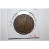 Image 2 : 1837 Canada One Penny Foreign Coin; Bank Token; VG8; EST. $5-10