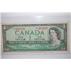 Image 1 : 1954 Canada $1 Foreign Bank Note; EST. $3-5